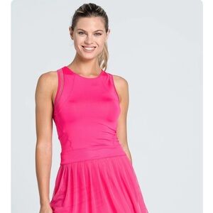 Lucky in Love Next Level Pink Tennis Dress with Contrasting Zipper